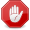 Fichier:Dialog-stop-hand.svg
