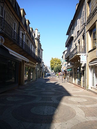 Brive - rue Toulzac - avenue de Paris.JPG