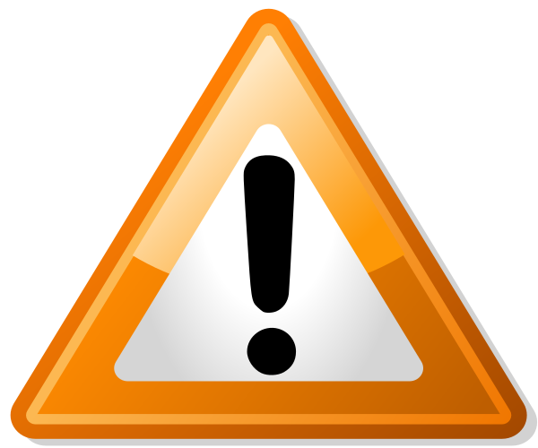 Fichier:Nuvola apps important orange.svg