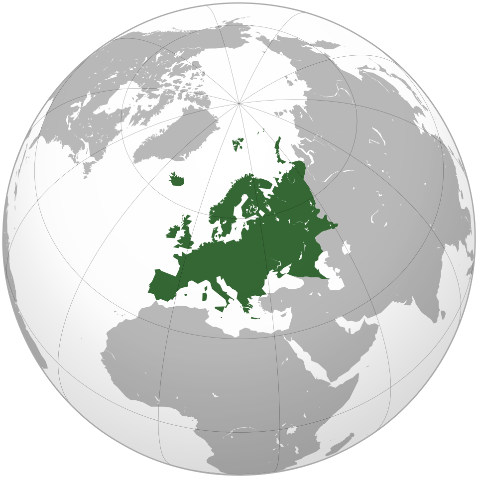 Fichier:Europe (orthographic projection).svg